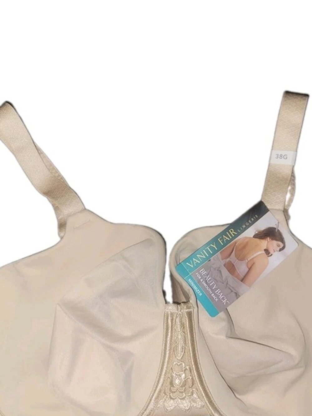 Vanity Fair Beauty Back Smoothing Minimizer Bra 38G